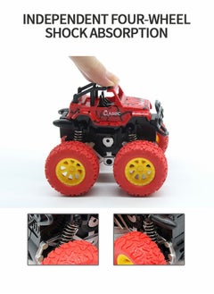 GROIC 3 Pack Monster Truck Toys for Boys and Girls Inertia Car Educational Toy Cars  Friction Powered Push and Go Toy Cars Birthday Party Supplies for Toddlers Kids  - Image 2