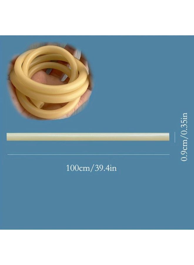 39 37 Inch Amber Latex Rubber Tubes High Elasticity Stretch 3 4x Durable Construction - Image 3