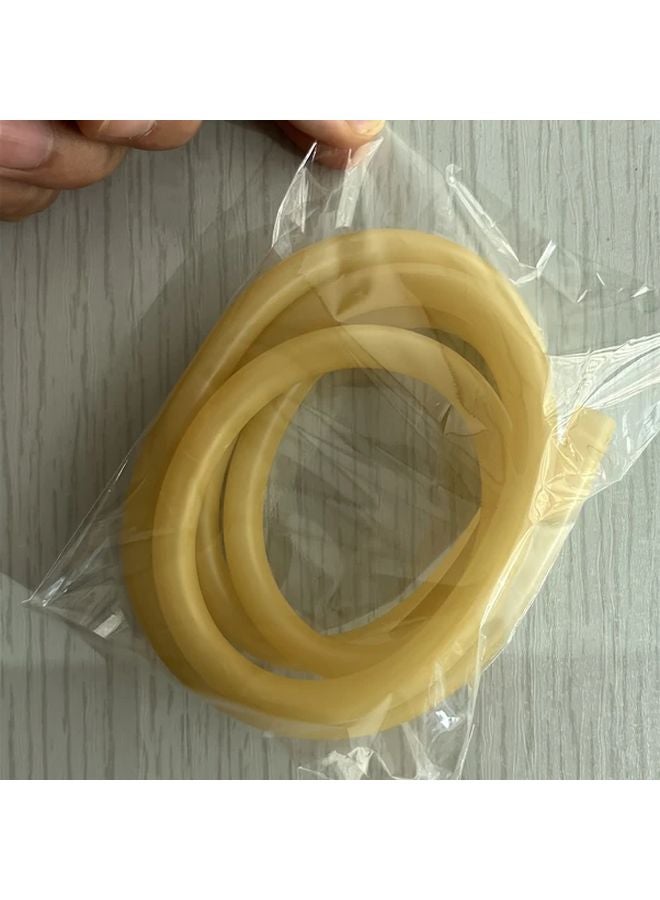 39 37 Inch Amber Latex Rubber Tubes High Elasticity Stretch 3 4x Durable Construction - Image 1