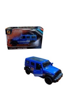Realistic and Durable Diecast Metal Car, Off-Road Racing Car, Openable Car, Gifts for Boys (BLUE