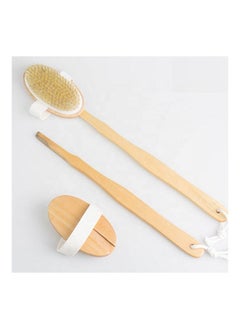 Rahalife Long Brush With Detach-able Handle Bath Brush Skin Cleaning Brush Shower Brush  - Image 2