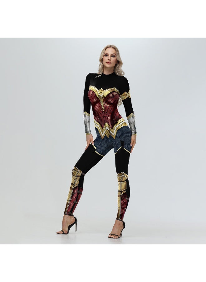 Wonder Woman Bodycon Dress - The Perfect Choice for Halloween - Image 1