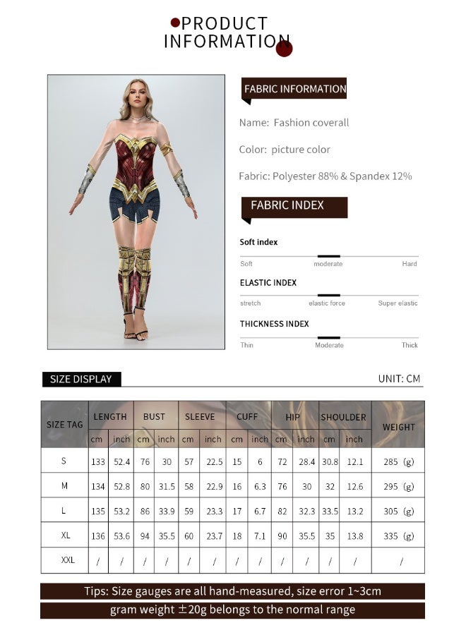Wonder Woman Bodycon Dress - The Perfect Choice for Halloween - Image 2