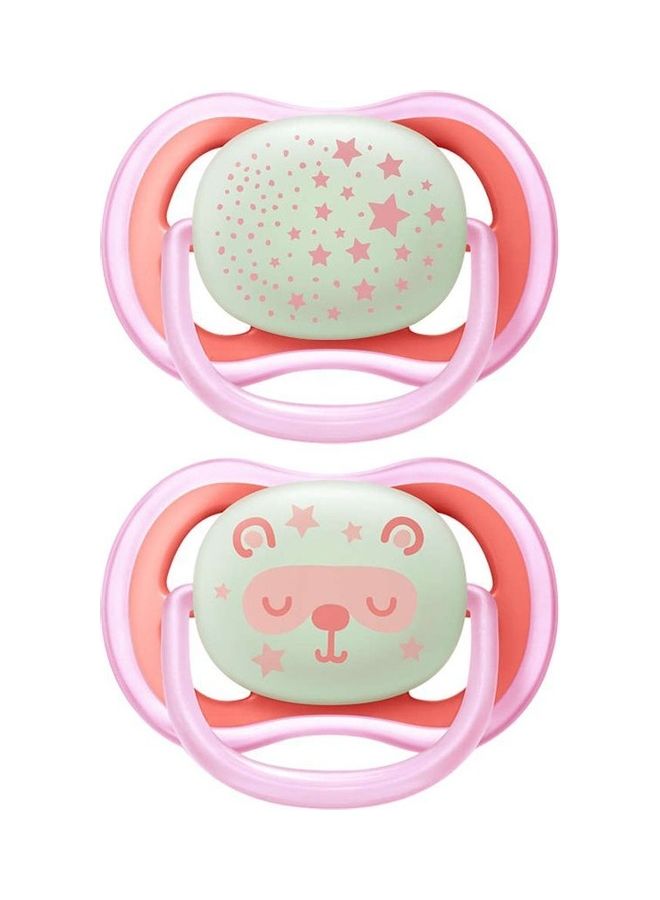 Philips Avent 2-Piece Ultra Air Night Soother - Image 2