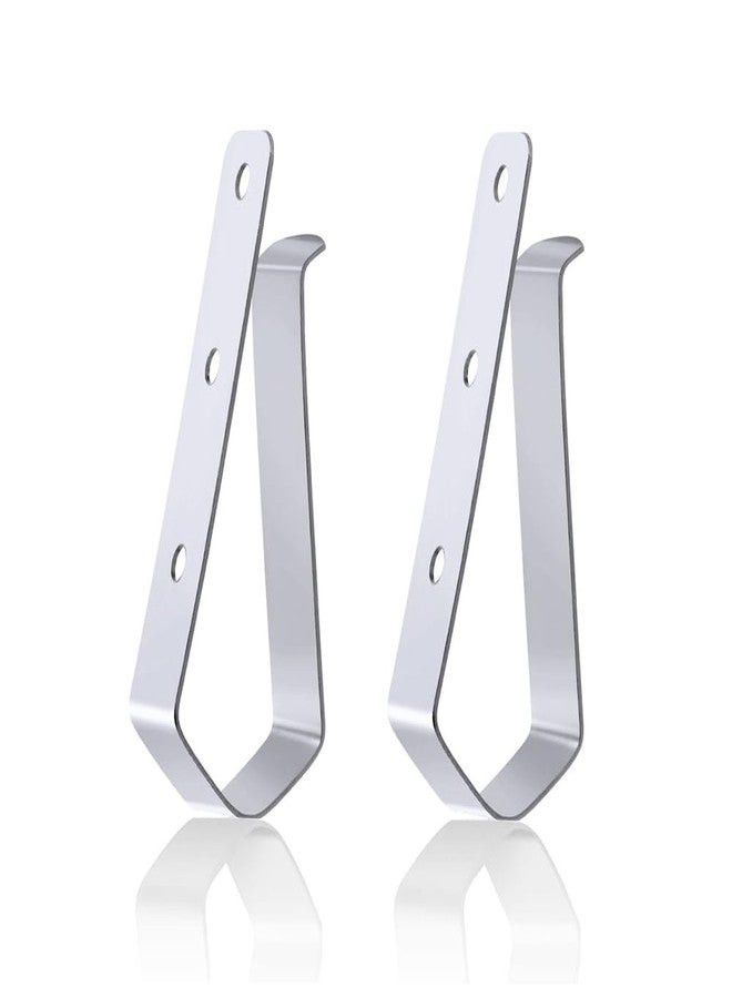 Acvoce Garage Door Opener Remote Visor Clip Replacement for Liftmaster Chamberlain Sears Craftsman Garage Door Remote Opener Visor Clip 29B137, Stainless Steel, 2 Pack - Image 1
