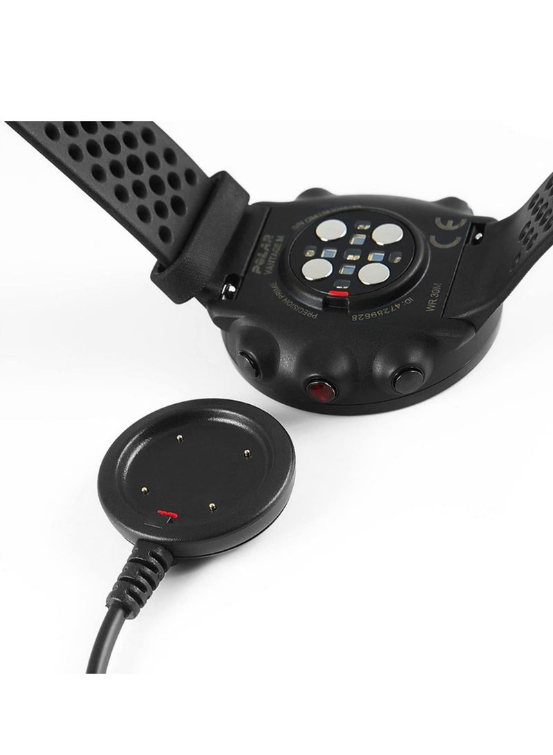 100CM USB Magnetic Fast Charging Split Charger For POLAR Vantage V2/GRIT X/Ignite/Vantage V/Vantage M Smart Watch Charging Dock Base - Image 2