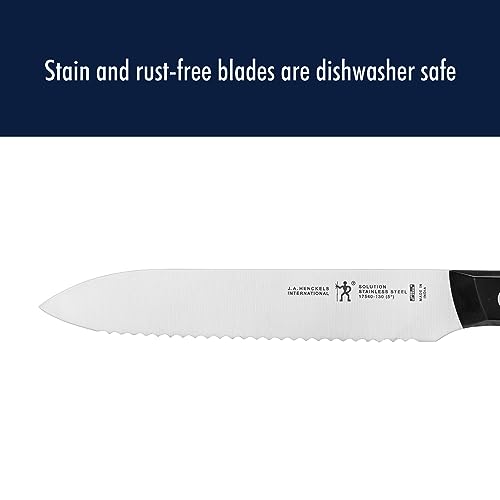 HENCKELS Solution Razor-Sharp 2-Piece Utility Knife Set, German Engineered Knife Informed by over 100 Years of Mastery, Stainless Steel - Image 3