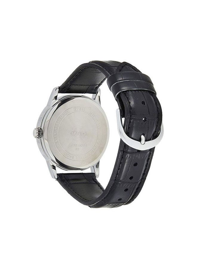 CASIO Leather Analog Watch MTP-V002L-1BUDF  - Image 3