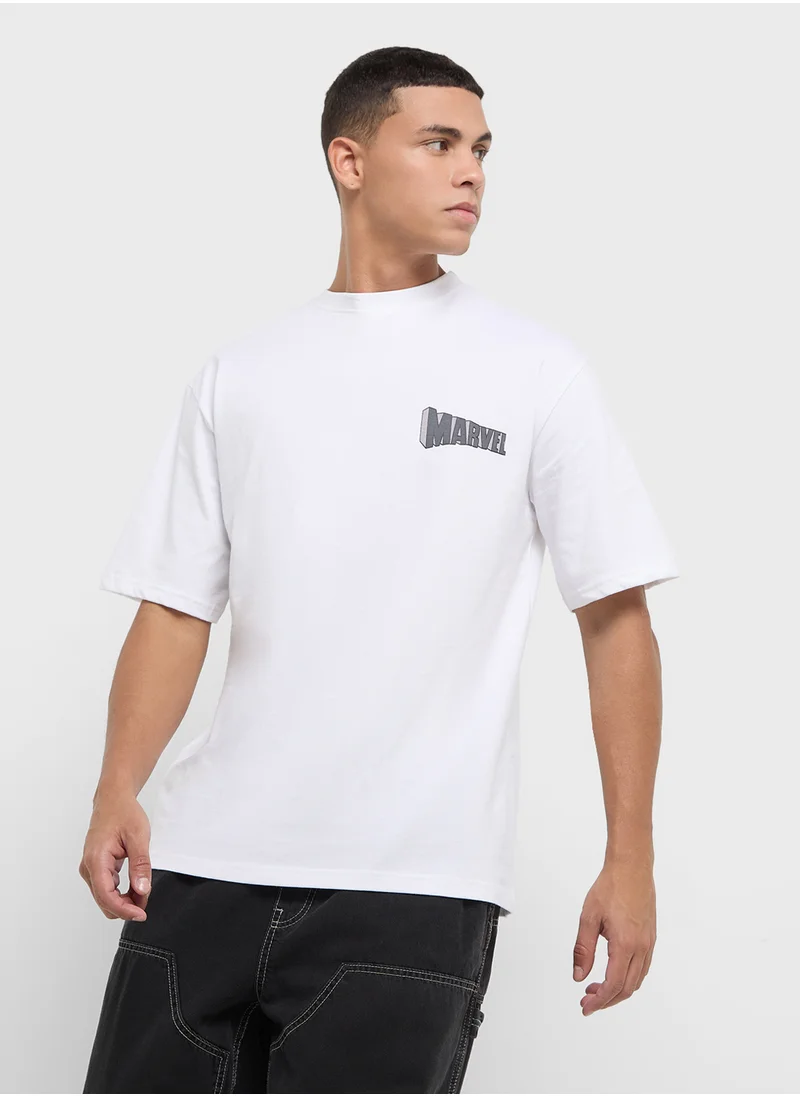 مارفل Graphic Marvel Oversized T-Shirt