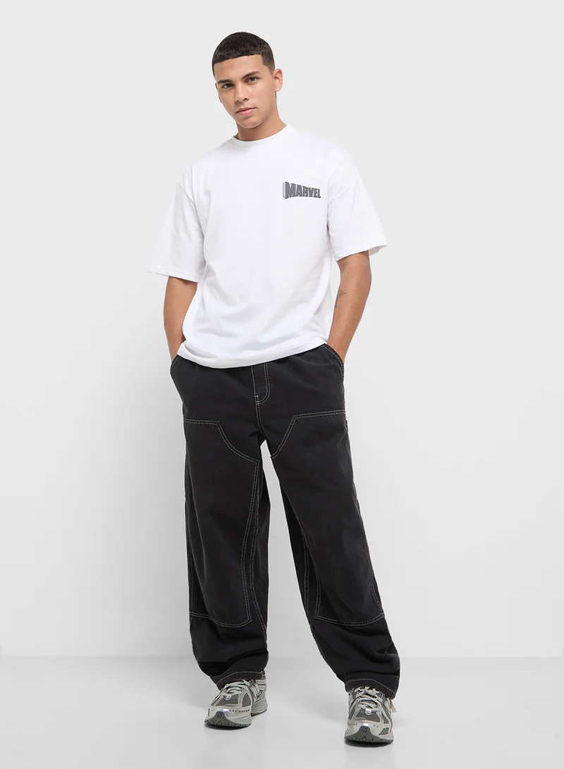 مارفل Graphic Marvel Oversized T-Shirt