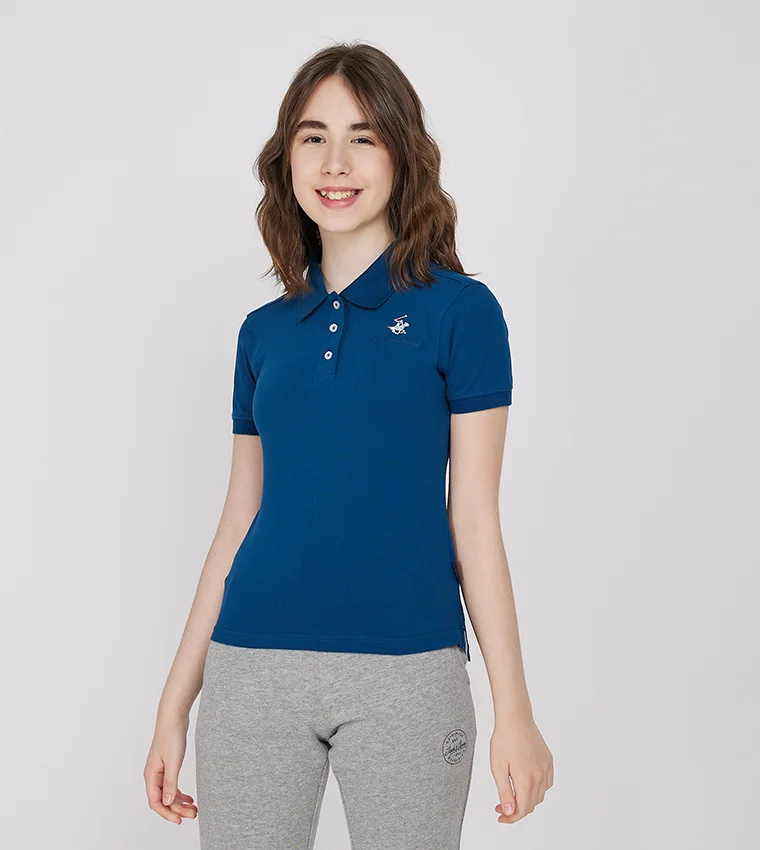 بيفرلي هيلز بولو كلوب بلفرلي هيلز بولو كلوب بلوزة محبوكة للأطفال