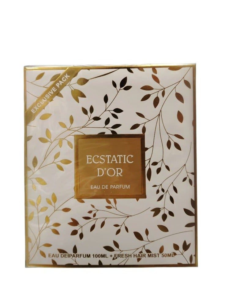 Ecstatic D'or Eau de Parfum 100ml + Hair Mist 50ml