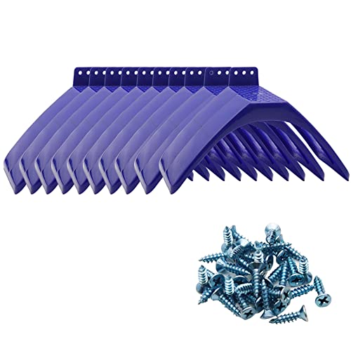 MODUODUO Pigeons Rest Stand with Screws 10 Sets Plastic Bird Perches for Dove Pigeon and Other Birds - Image 3