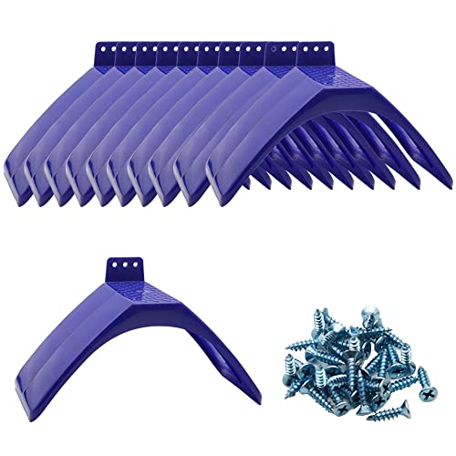 MODUODUO Pigeons Rest Stand with Screws 10 Sets Plastic Bird Perches for Dove Pigeon and Other Birds - Image 1