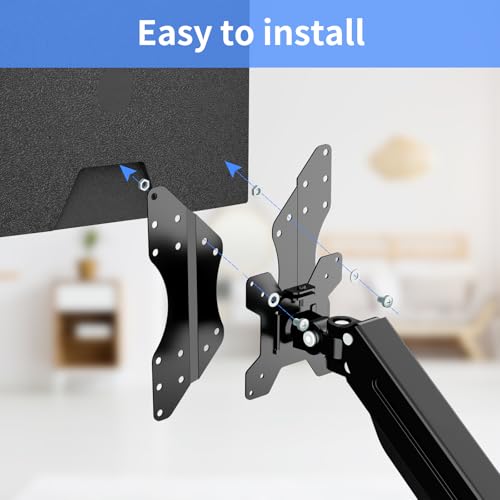 Pholiten VESA Adapter - Adjustable for Monitor Arm & TV Wall Mount - Extension Panel Convertible - Dimensions 100x150/150x100/100x200/200x100/150x150/150x200/200x150/200x200 - Image 4