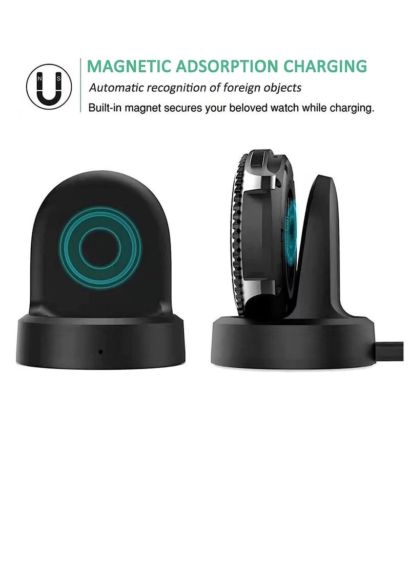 Generic - Samsung Gear S3 Charger,Wireless Qi Charging Dock for Samsung Gear S3 Classic/Frontier Smartwatch - Image 1