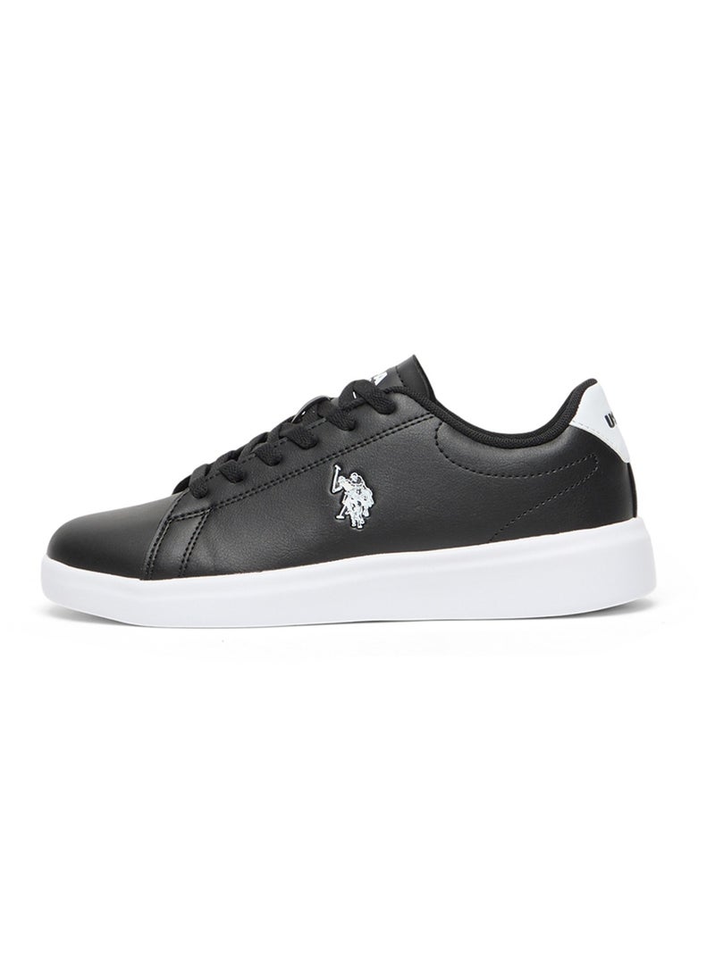 U.S. Polo Assn. - Women's Black Low-Top Sneakers - Lightweight Lace-Up Design, Comfortable Casual Shoes for Everyday Wear - Image 1