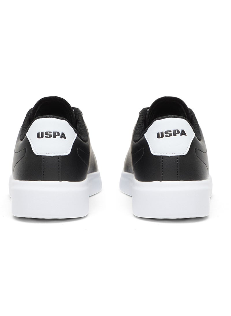 U.S. Polo Assn. - Women's Black Low-Top Sneakers - Lightweight Lace-Up Design, Comfortable Casual Shoes for Everyday Wear - Image 1