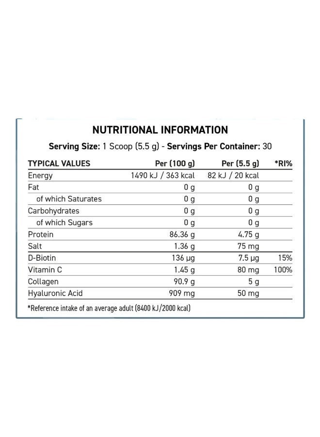 Applied Nutrition Collagen Peptides with Vitamin C - Strawberry & Raspberry (30 Servings) - Image 2