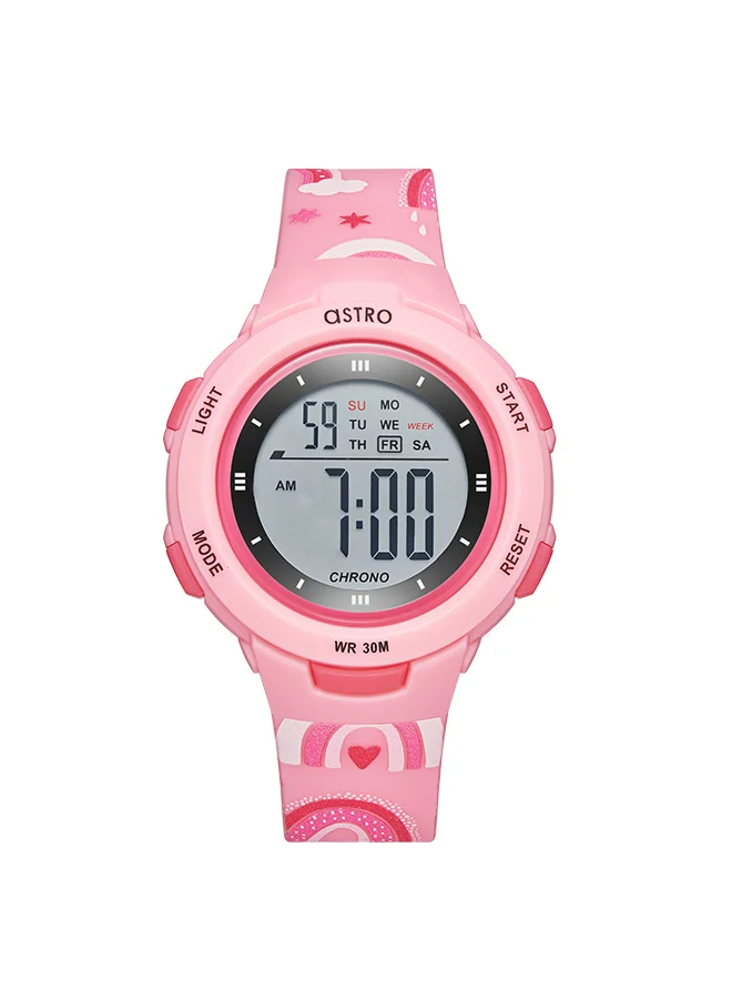 ASTRO ASTRO Kids Digital Pink Dial Watch - A23914-PPPP
