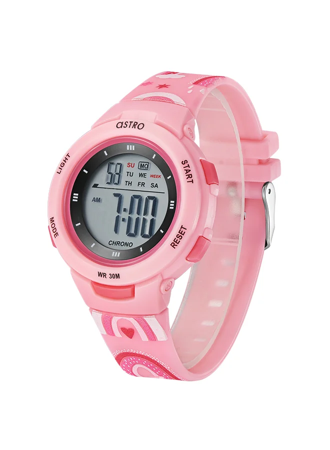 ASTRO ASTRO Kids Digital Pink Dial Watch - A23914-PPPP