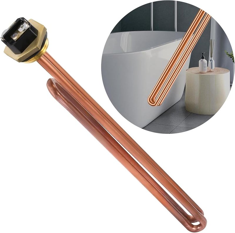 سخان مياه كهربائي نحاسي 240 فولت 9000 واط تسخين سريع للمنازل المتنقلة - Image 3