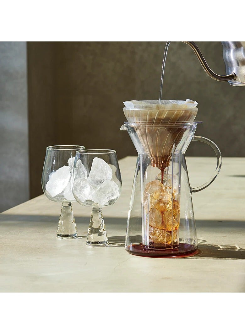 Hario V60 Glass Iced Coffee Maker 700ml, Clear - Image 5