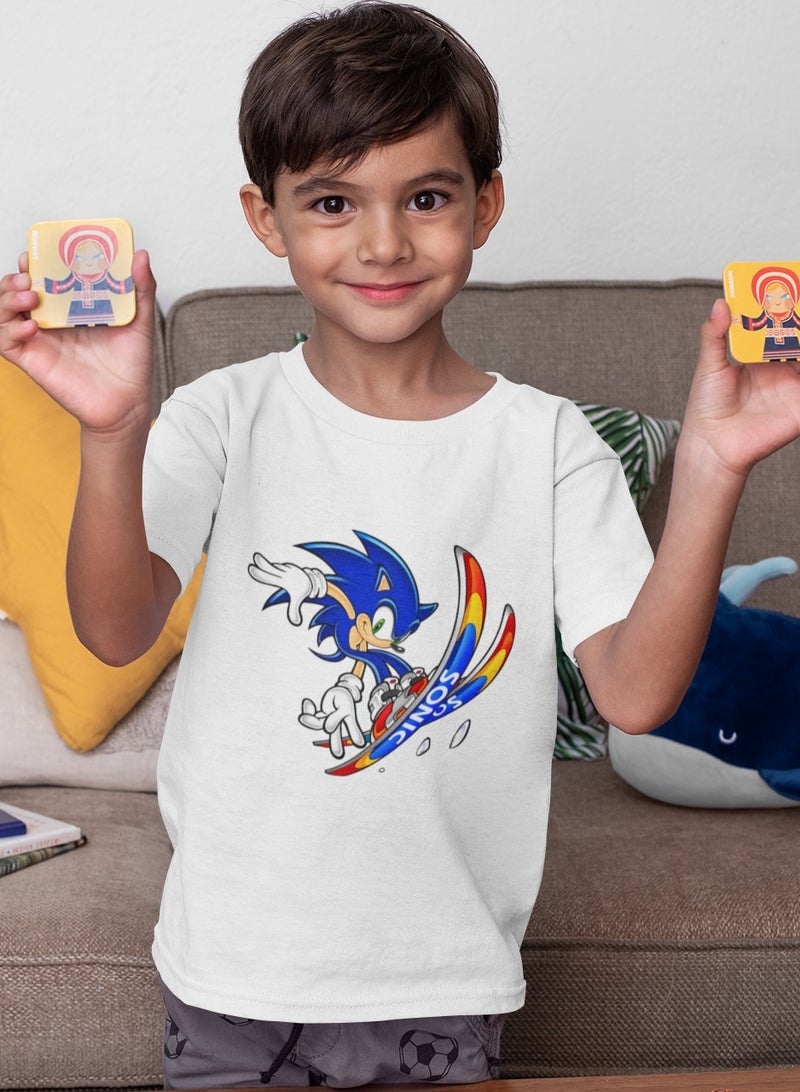 ZOOM Sonic New Graphic Design Kids T-Shirt Collection
