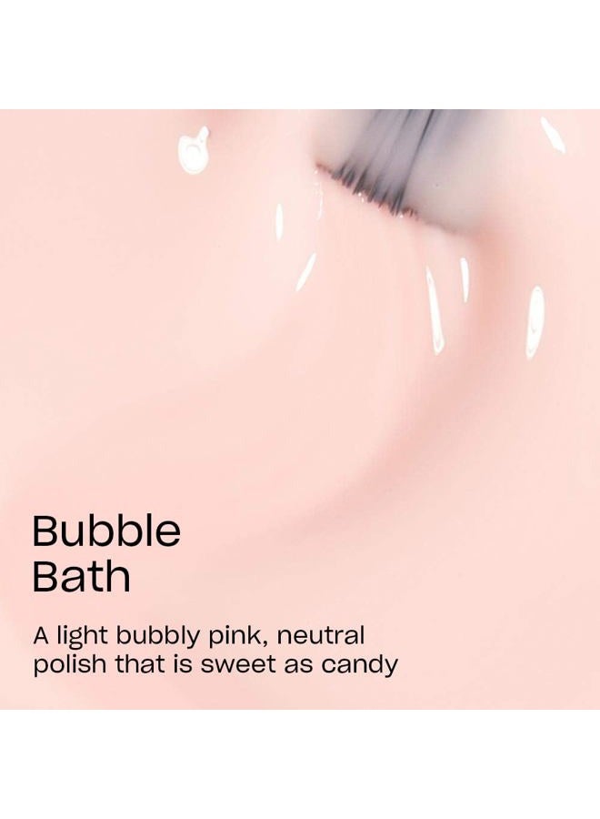 OPI Nail Lacquer Bubble Bath | Sheer Nude Pink Crème Chip Resistant Nail Polish | Vegan, Fast Drying, Streak Free - Image 3