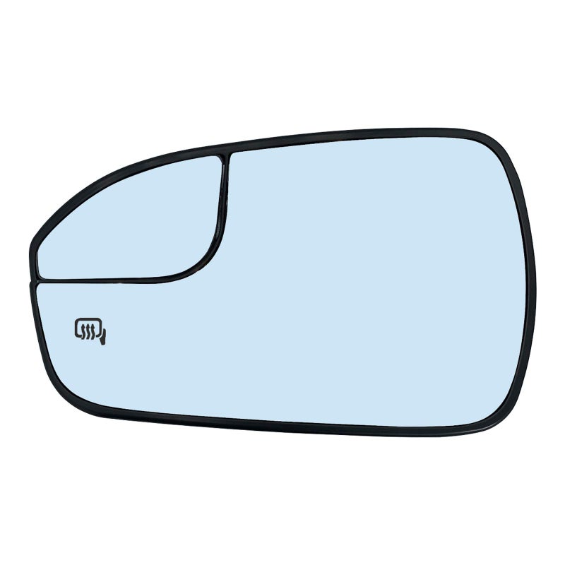 Driver Left Side Mirror Replacement for 2013 2014 2015 2016 2017 2018 2019 2020 Ford Fusion Side Mirror Glass  Side View Heated Convex Mirror with Blind Spot Rear Holder