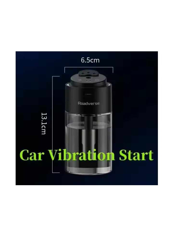 ROADVERSE Starry Sky Projection Smart Car Diffuser, Star Sky Luxury Smart Car Air Fresheners Essential Oil Diffuser for Rooftop Room Office  - Image 3