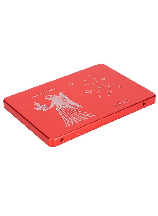 Thoraya 2.5 inch metal SSD hard disk solid state drive Virgo red 240GB  - Image 4