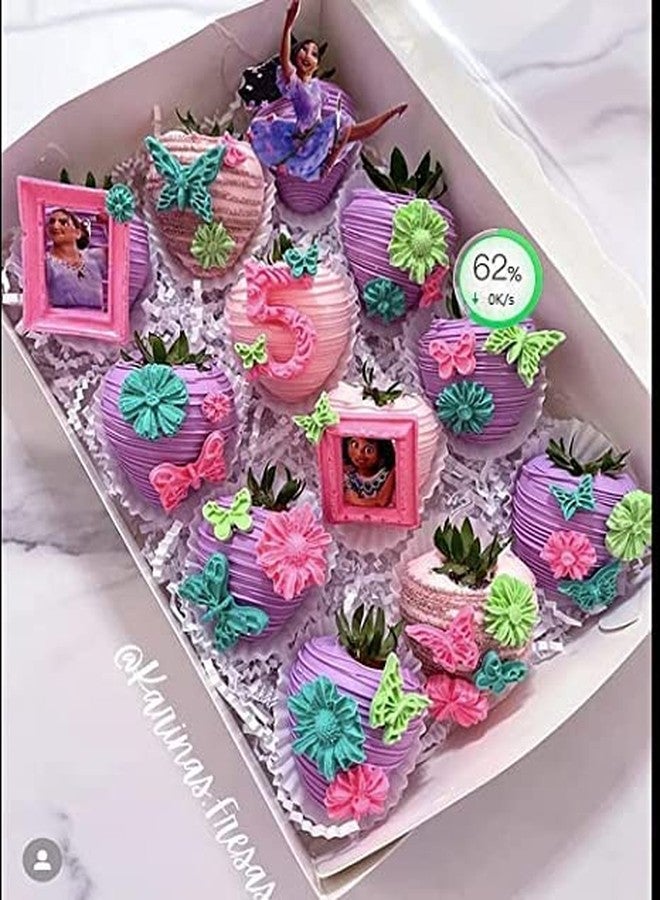 MATIN IMPEX Flower Silicone Moulds Fondant Silicone Molds Sunflower Moluds Cookie Buiscuit Baking Molds Chocolate Molds DIY Cookie Mold Wedding Baby Shower Cupcake Decorations 6 Cavities - Image 5