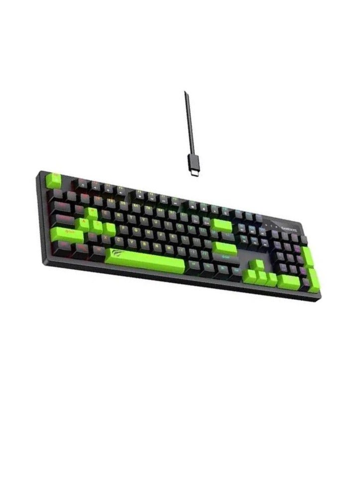 havit Havit KB893L RGB Mechanical Gaming Keyboard - Image 1