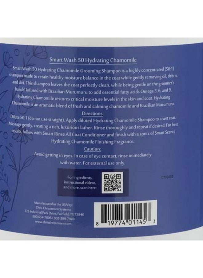 Chris Christensen Chris Christensen SmartWash50 Hydrating Chamomile Ultra Concentrated Dog Shampoo, Makes up to 50 Bottles Groom Like Professional, Delightfully Fragranced Suitable for All Coats Made in The USA, 1 Gal  - Image 3