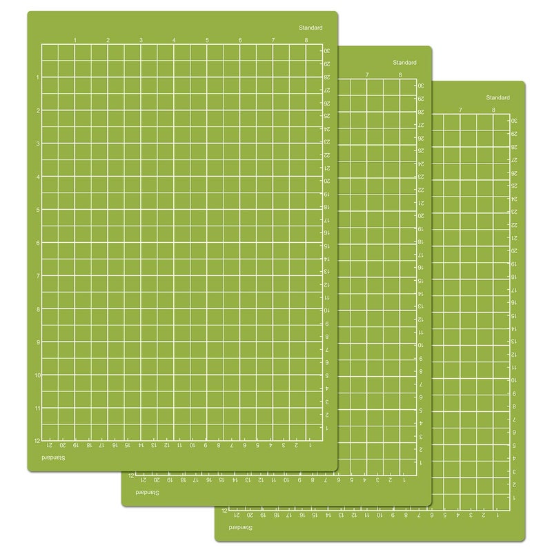ReArt Standard Grip Mats for Cricut Joy Xtra 12 x 85 Inches Craft Paper Cutting Mat Use with Printer Paper Vellum Light Cardstock More Sewing and Crafting 3 Packs Standerd - Image 2
