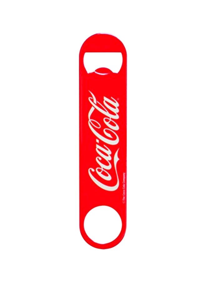 Tablecraft Coca-Cola Classic Logo Flat Bottle Opener, Red - Image 1
