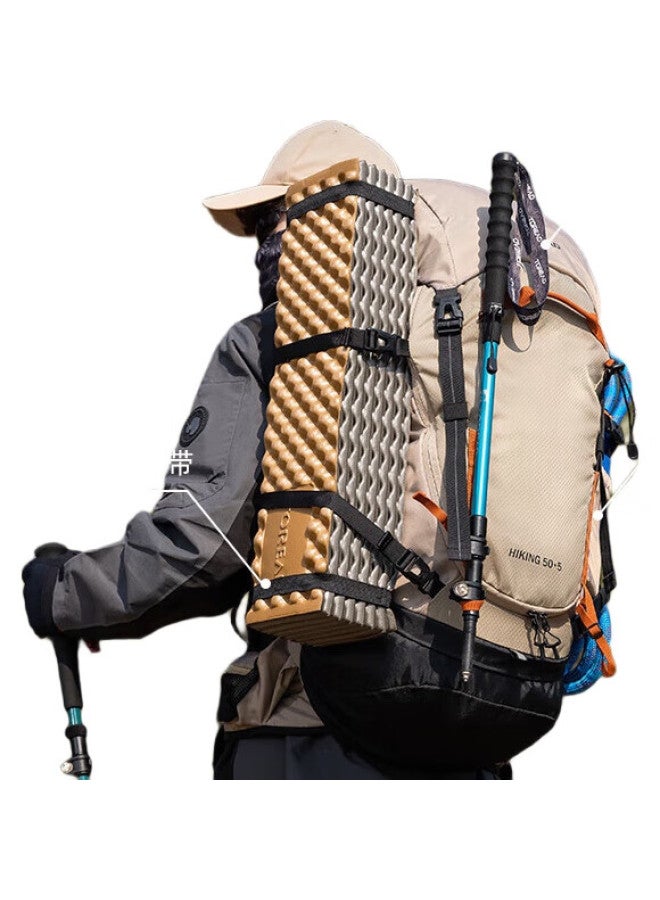 TOREAD Hiking Backpack, Outdoor Backpack, Travel Trekking Backpack, Outdoor Mountaineering Bag, 50L Waterproof Breathable Backpack, Tea Brown Color - Image 2