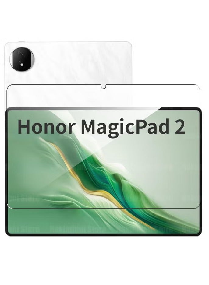 ميجوفاست قطعة واحدة متوافقة مع جهاز Honor MagicPad 2 2024 (12.3 بوصة) واقي شاشة زجاجي مقوى عالي الدقة مقاوم للخدش ومضاد للسقوط - Image 1