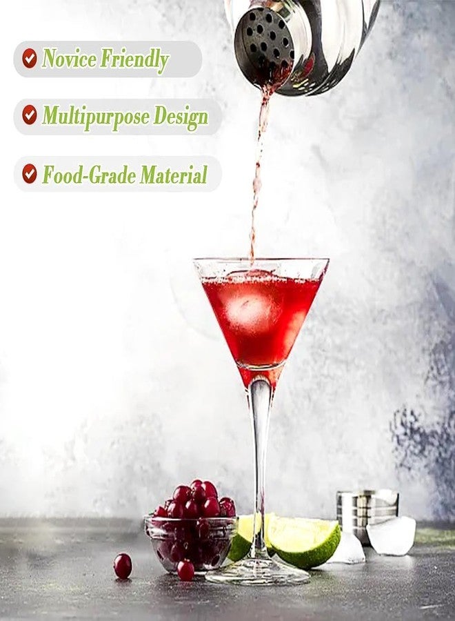 NewGF Cocktail Shaker,Drink Mixer with Built-in Strainer for Mixing Drinks Margaritas,Beginner Friendly - Image 3