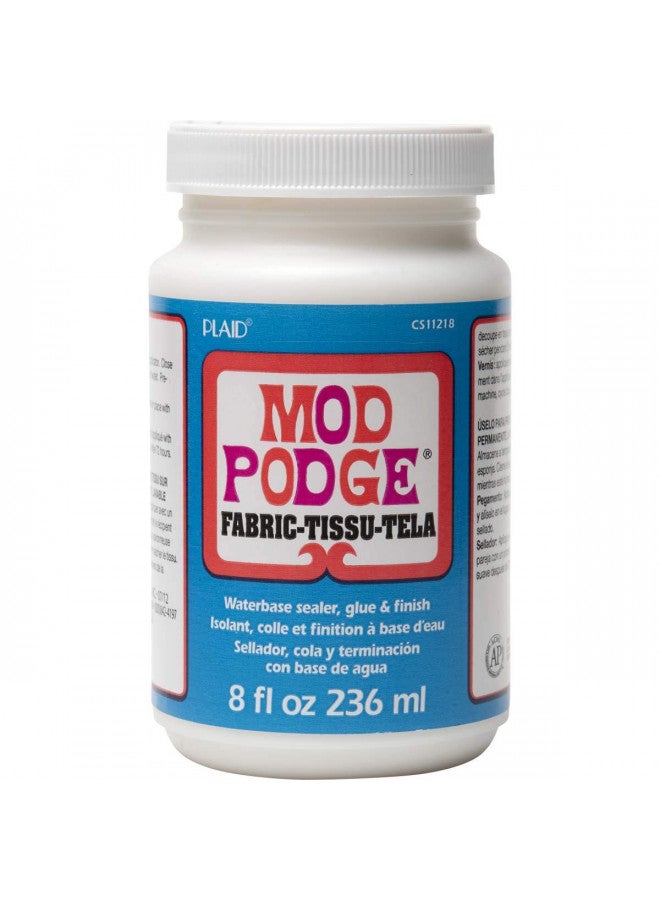 Mod Podge Eight Fabric, 8-ounce, Transparent, 8 Fl Oz - Image 1
