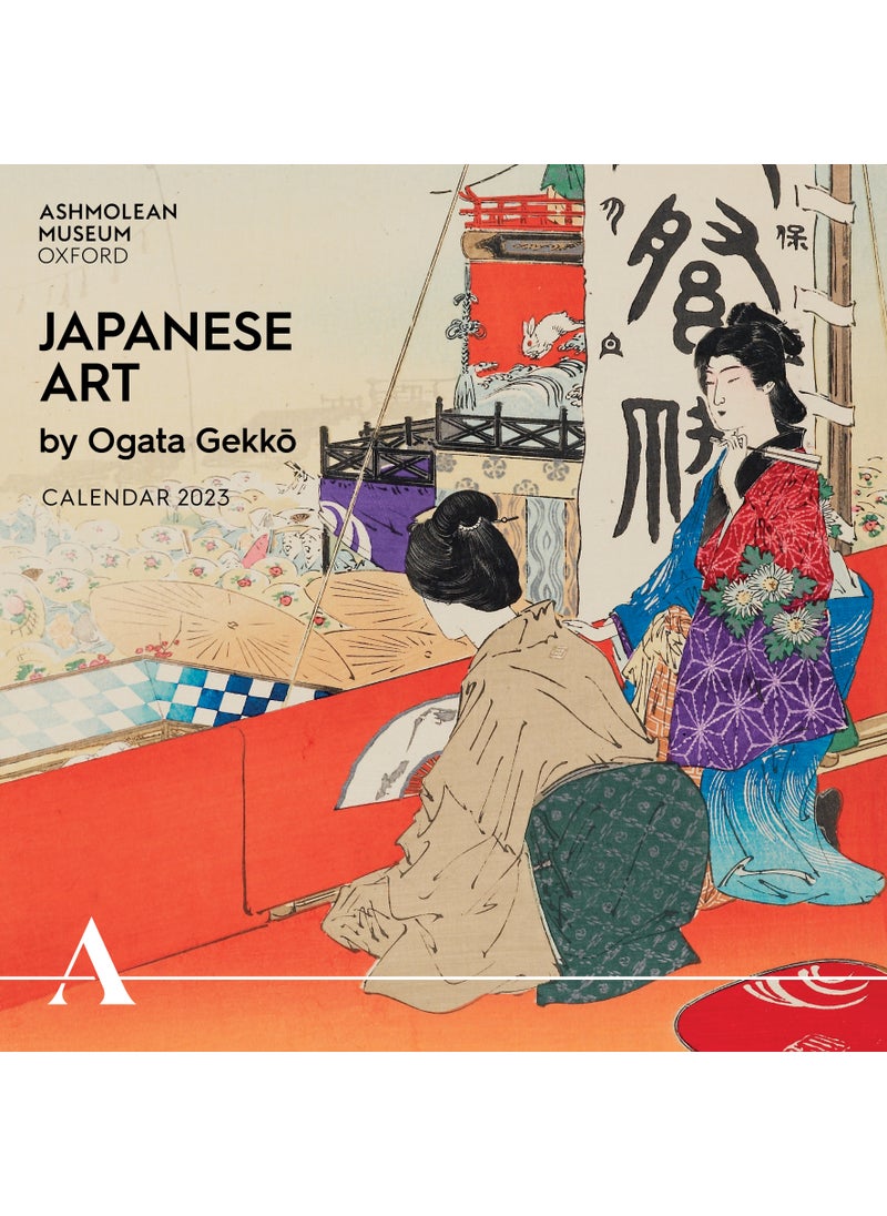 Ashmolean Museum: Japanese Art by Ogata Gekkõ Wall Calendar 2023 (Art Calendar) 