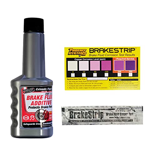 Phoenix Systems 3202-B Anti-Rust Synthetic Brake Fluid Treatment (DOT 3, 4 and 5.1 - Single Use Treats Up to 1 Liter of Brake Fluid) - Image 1