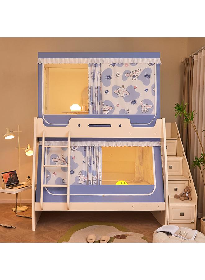 Bluejw Class A Printed Shading Bed Curtain For Mother And Child Bed Mosquito Net For Home Children And Baby Anti-fall Anti-mosquito Up And Down Student Dormitory - Image 1