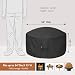 SheeChung Fire Pit Cover Round 34D X 15HHeavy Duty 600D Polyester with PVC Coating MaterialWaterproof Firepit CoversOutdoor Fireplace Cover Fits Patio Fire Pit Bowl - Image 2