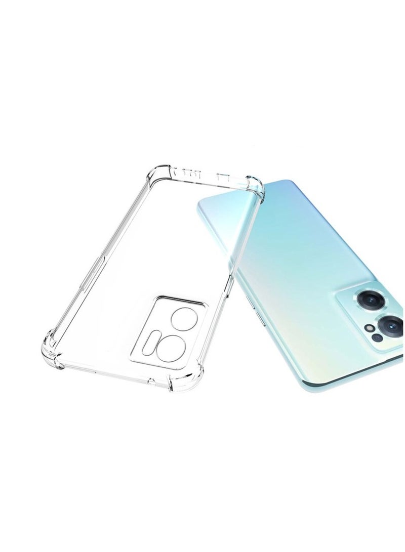 CATANES جراب شفاف مقاوم للصدمات لهاتف OnePlus Nord CE 2 5G، غطاء TPU شفاف رفيع مع زوايا وسادة هوائية ممتصة للصدمات مقاس 6.43 بوصة - Image 3