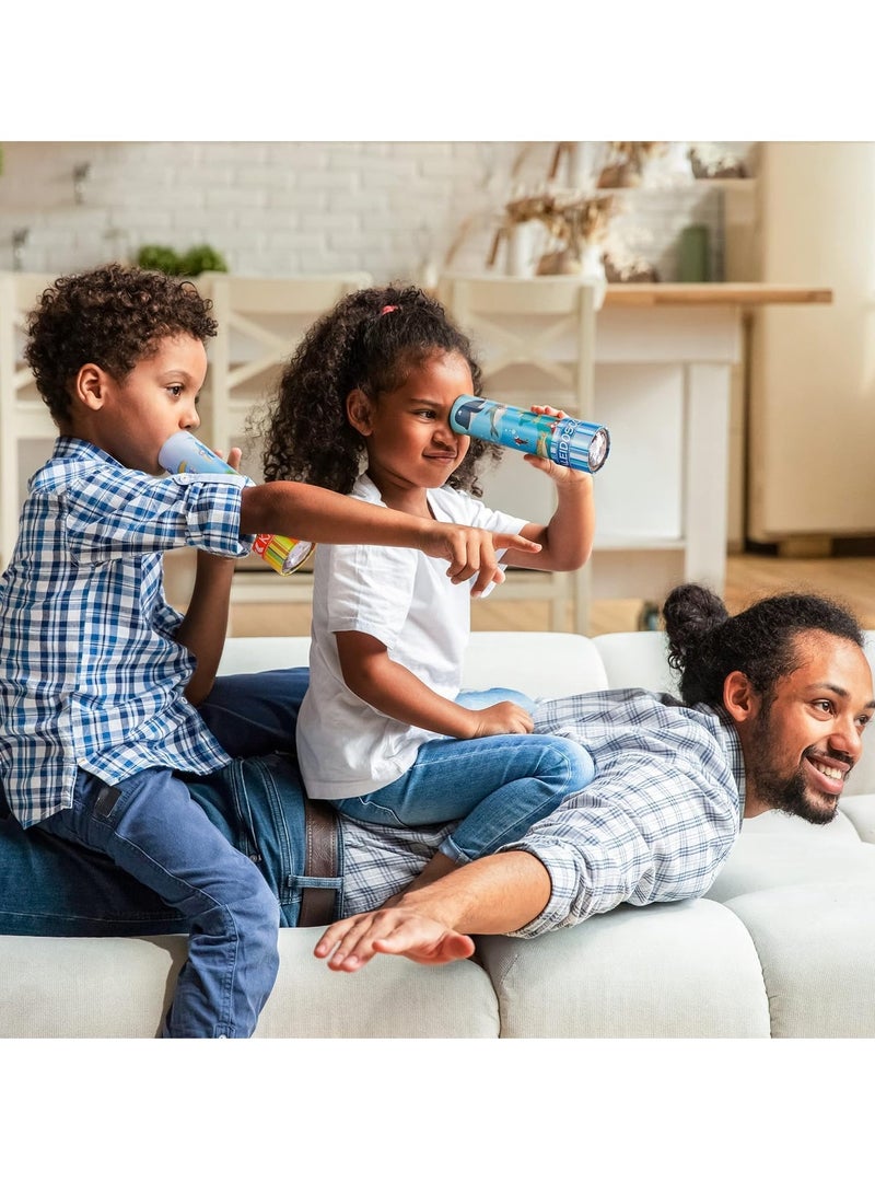 SYOSI منظار كلاسيكي معدني 2 عبوة اكتشف الحيوانات المخفية رؤية كريستالية واضحة ألعاب عتيقة في صندوق هدايا مجاهر ألعاب تعليمية لجوائز عيد الميلاد في المدرسة - Image 3