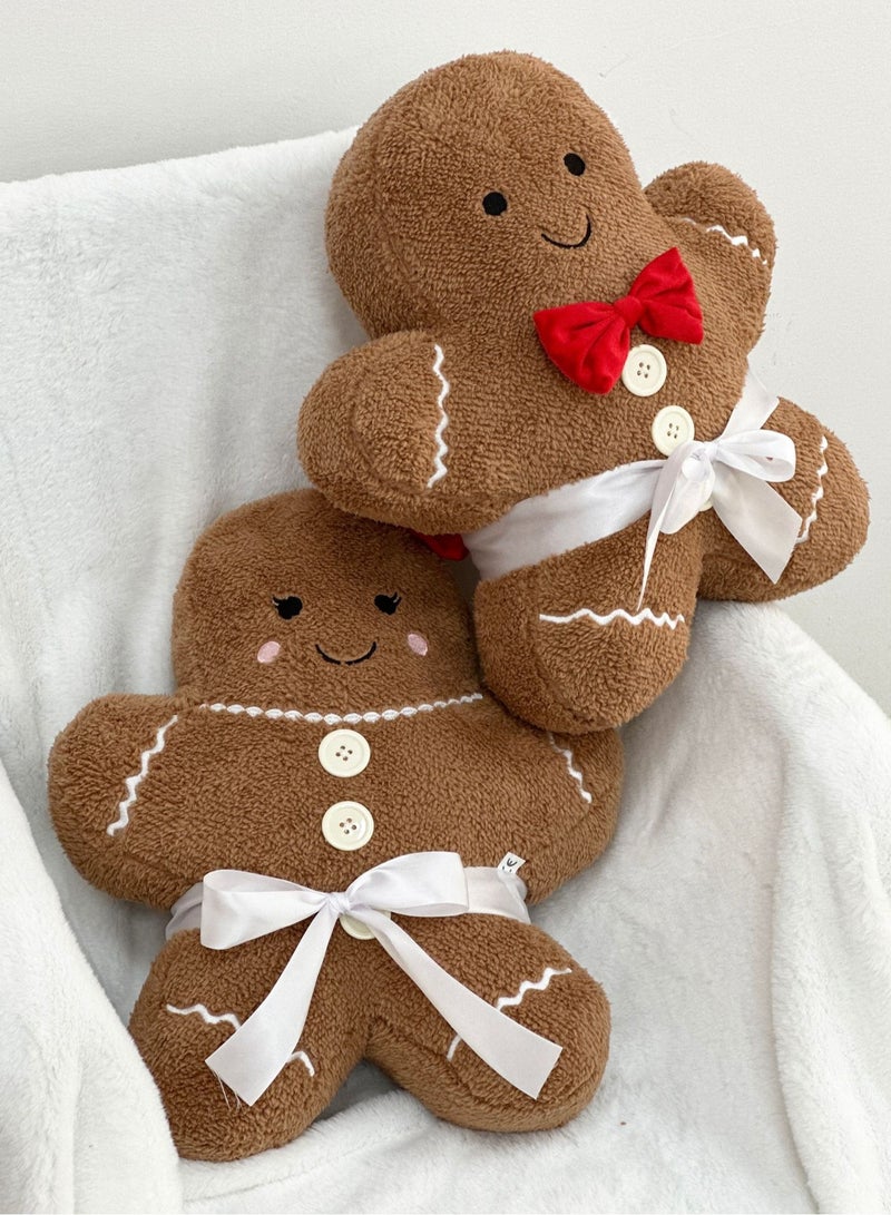 KUYING New Gingerbread Man Pillow Plush Doll - Image 5