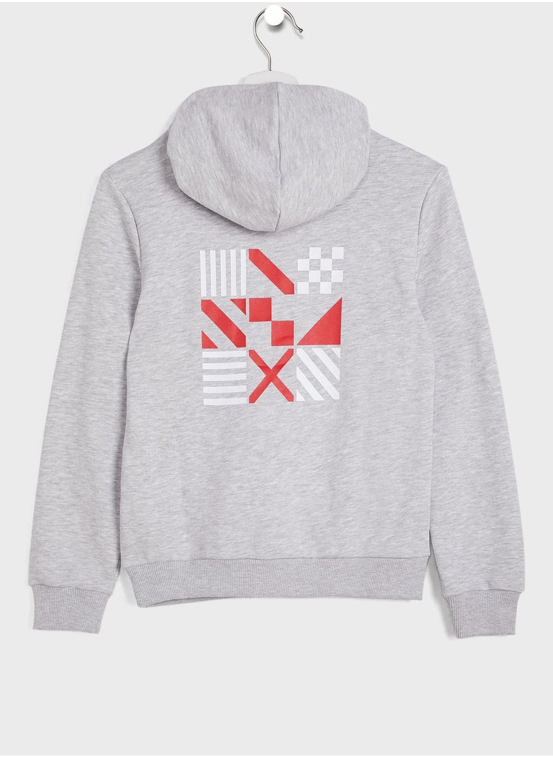 PUMA - England Ftblcore Fan Kids Hoodie - Image 1