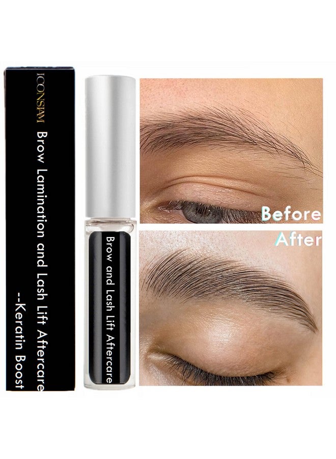 Libeauty Brow Lamination and Lash Lift Nutrition Clear Eyelash Perm Aftercare Save Burning Eyelash & Eyebrow, Keratin Boost Care Fix Messy Brows/Lashes into Neat Look for 8 Weeks - Image 3